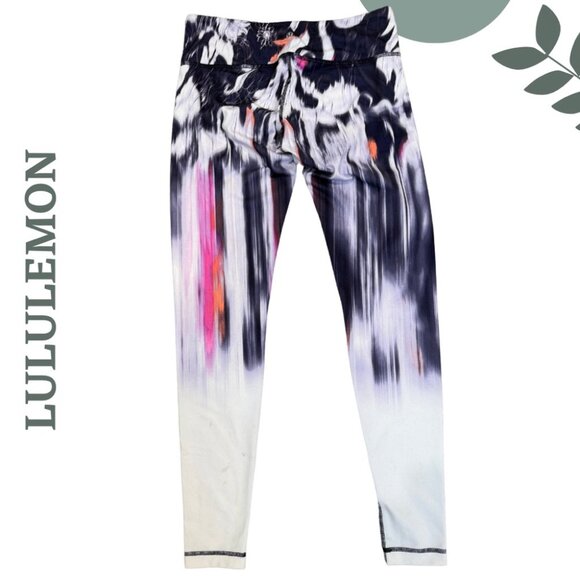 Lululemon Wunder Under Pant | Engineered Mirage Deep Indigo | Size 10 - Picture 3 of 7